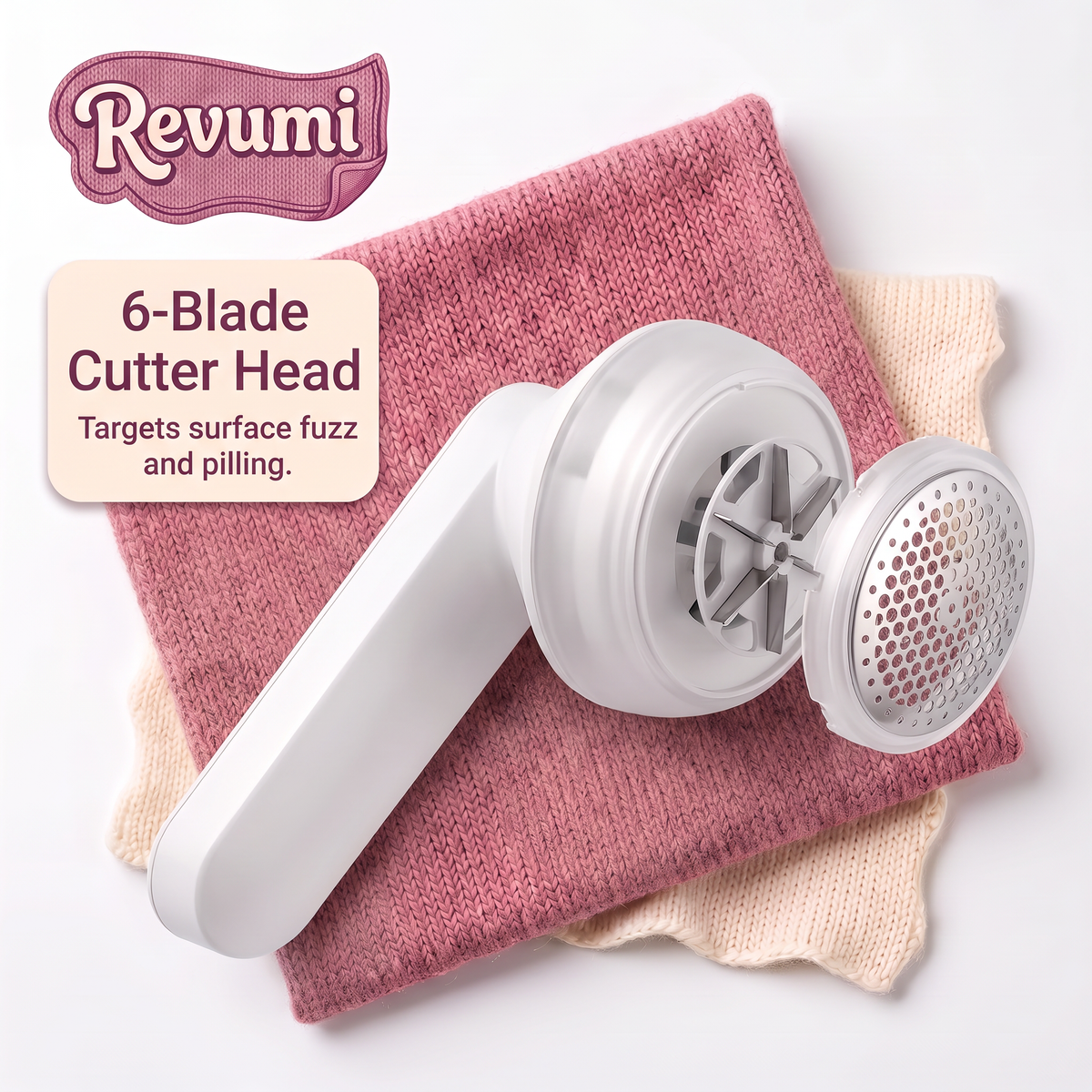 Revumi™ Rechargeable Fabric Shaver