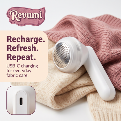 Revumi™ Rechargeable Fabric Shaver