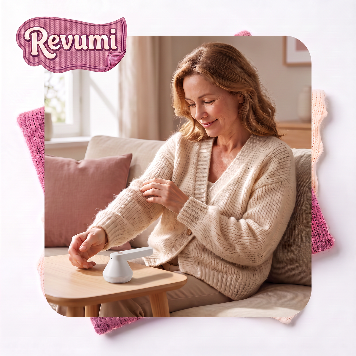 Revumi™ Rechargeable Fabric Shaver